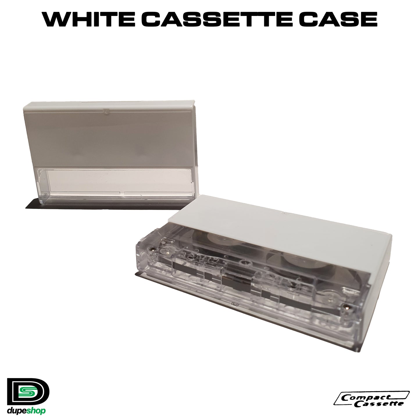 White Cassette Case