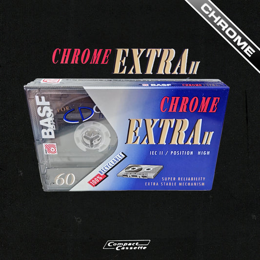 BASF Chrome Extra II 60 Cassette | Type II | Position Chrome