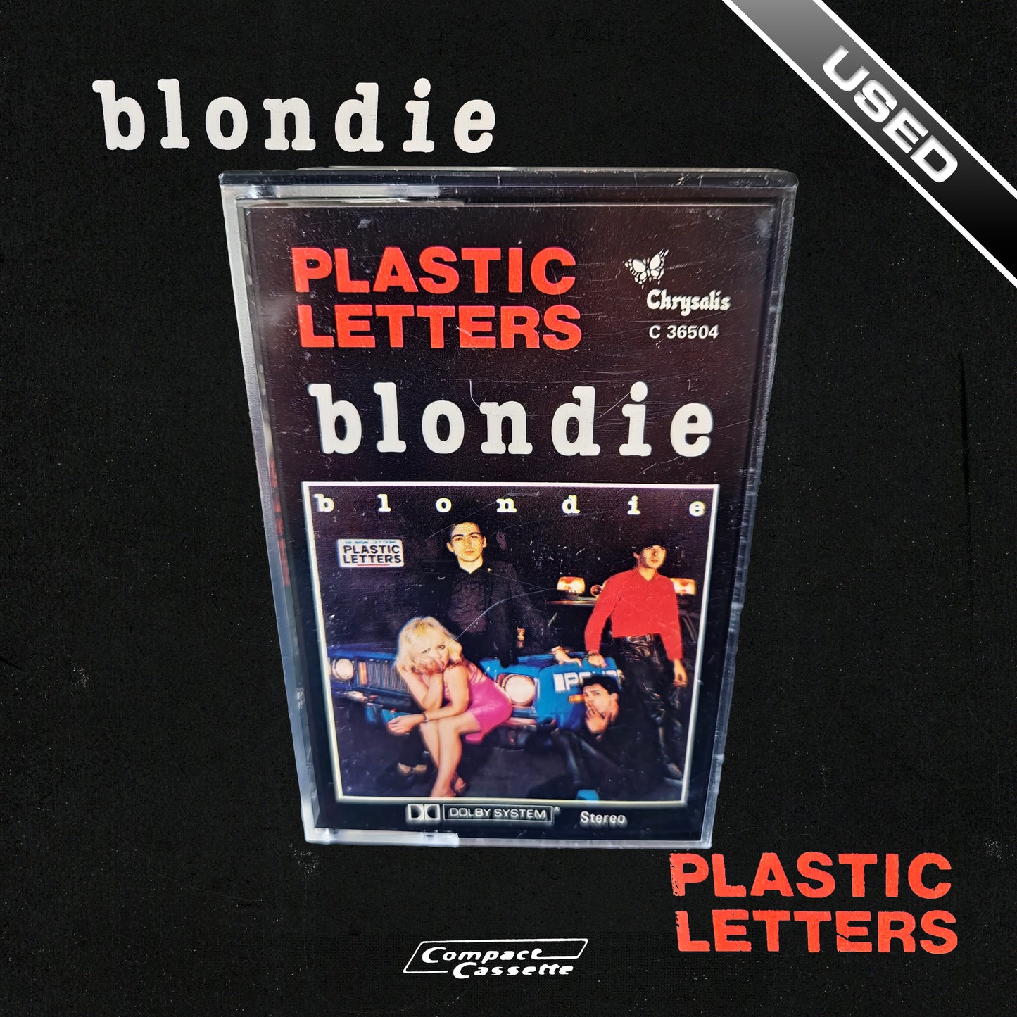 USED Blondie - Plastic Letters