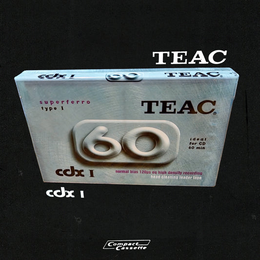 Teac CDX I 60 Cassette | Type I | Position Normal