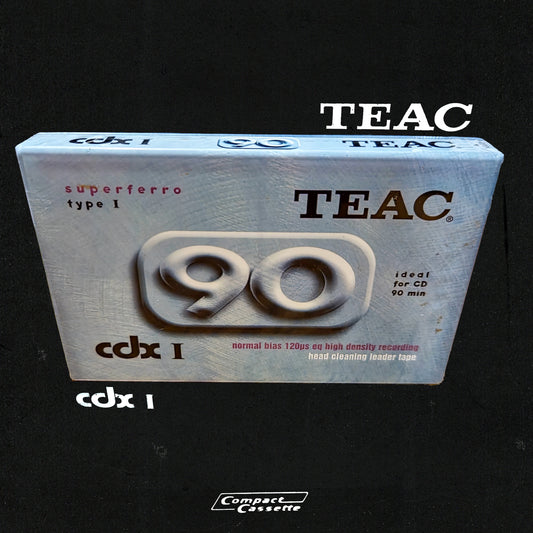 Teac CDX I 90 Cassette | Type I | Position Normal