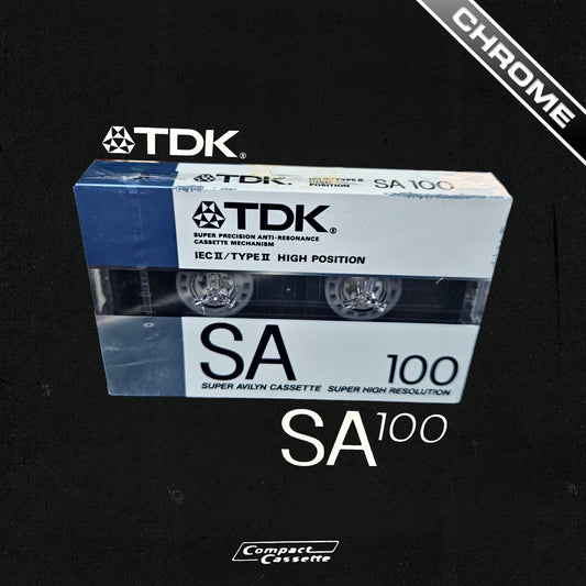 TDK SA100 Cassette (1988) | Type II | Position Chrome