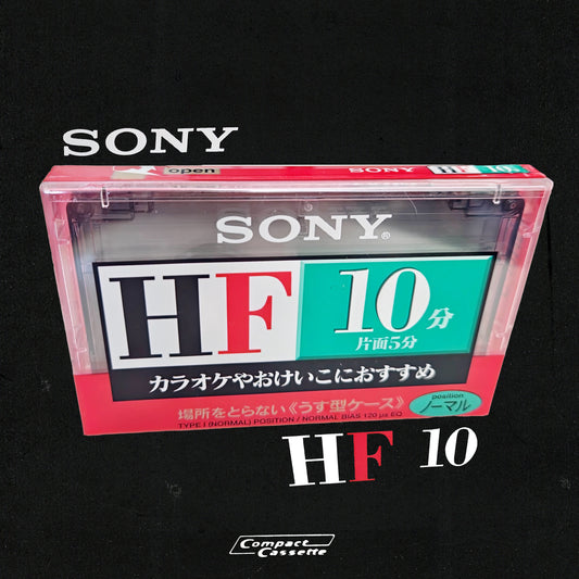 Sony HF10 Cassette | Type I | Normal Position