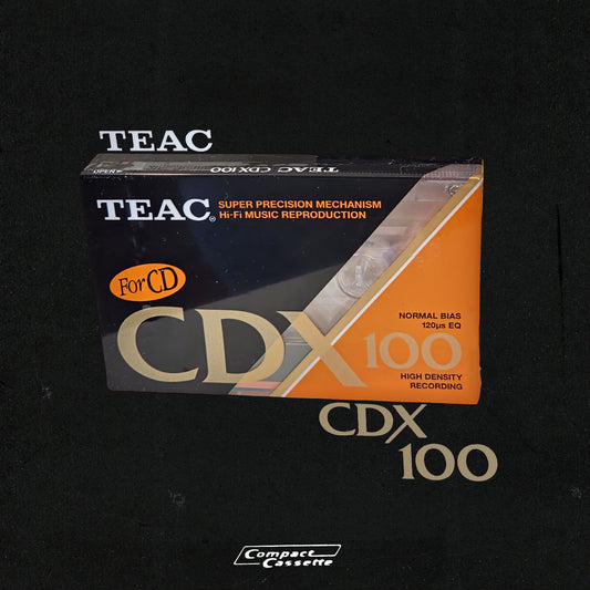 Teac CDX 100 Cassette | Type I | Position Normal